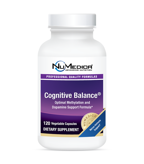 Cognitive Balance - 120c NuMedica,Optimum Methylation & Dopamine Support
