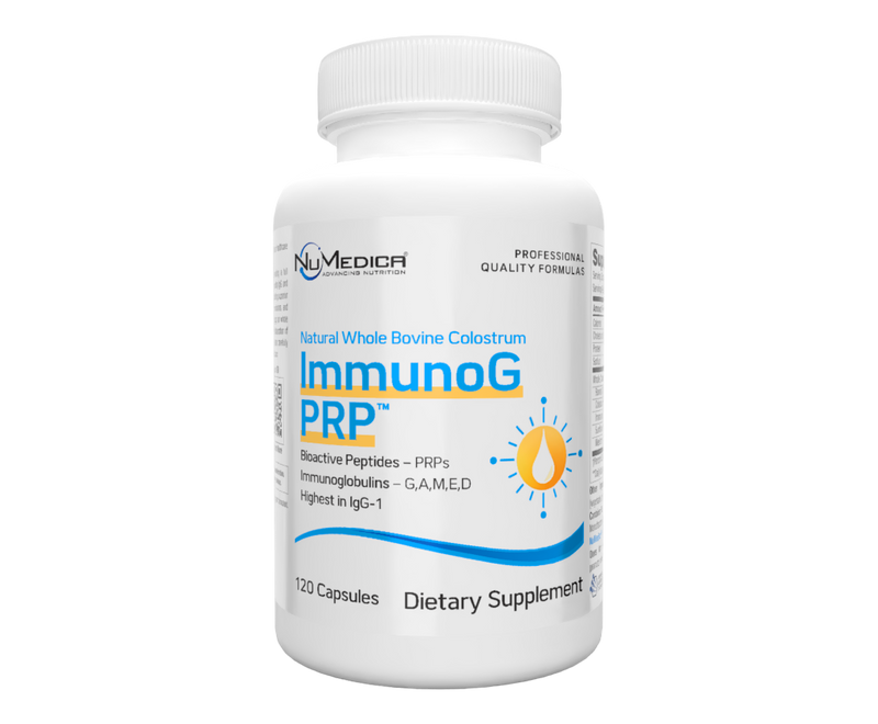 ImmunoG PRP™ Capsules 120 (Natural Bovine Colostrum)