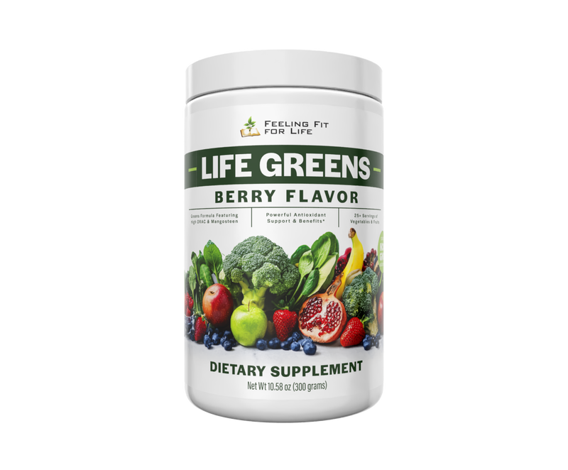 Life Greens Powder Berry Flavor