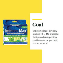 Immune Max™ Immuno-Biotic Defense Mints Enzymedica