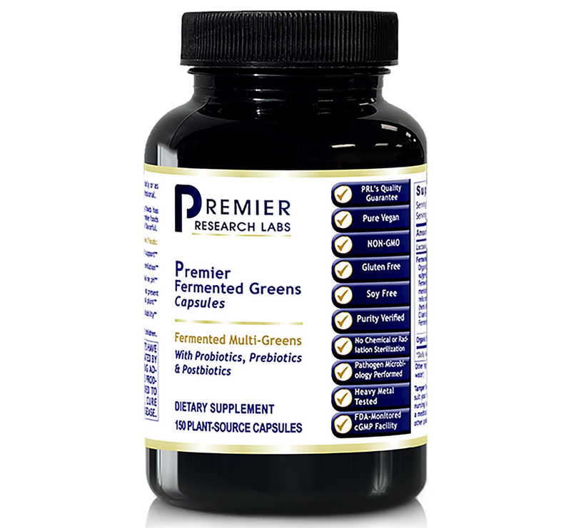 Greens Fermented 150 caps, Premier With Probiotics, Prebiotics, & Postbiotics