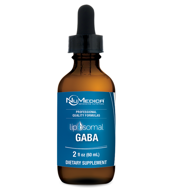 Liposomal GABA, 2 fl oz (60 mL) Gamma Aminobutyric Acid (GABA), 250 mg
