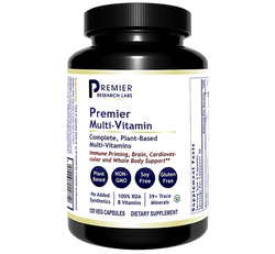 Multi-Vitamin, Premier 120 caps immune Priming, Brain, Cardiovascular and Whole Body Support