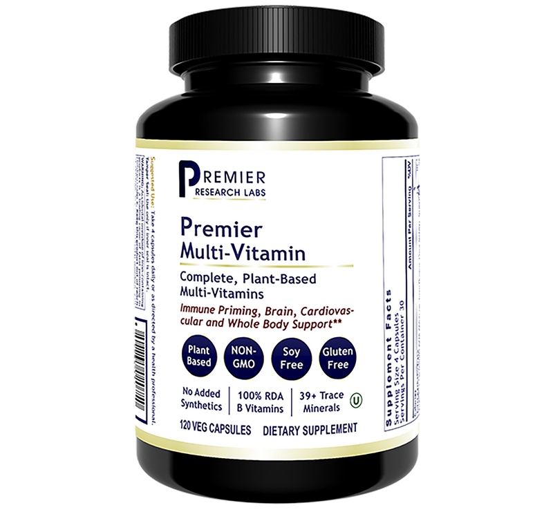 Multi-Vitamin, Premier 120 caps immune Priming, Brain, Cardiovascular and Whole Body Support