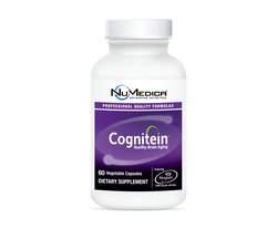 Cognitein™ bottle with purple label, supporting cognitive function and healthy brain aging.