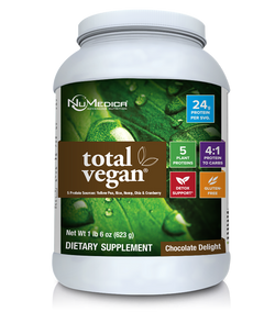 Total Vegan- Chocolate 14 Svg High Quality Vegan Protein NuMedica